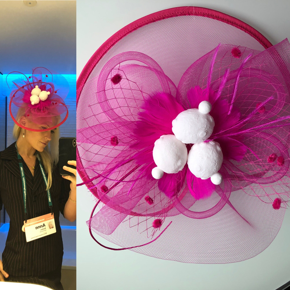 Microbe Hat Project - 3D printed microbe hat to see, touch, and smell